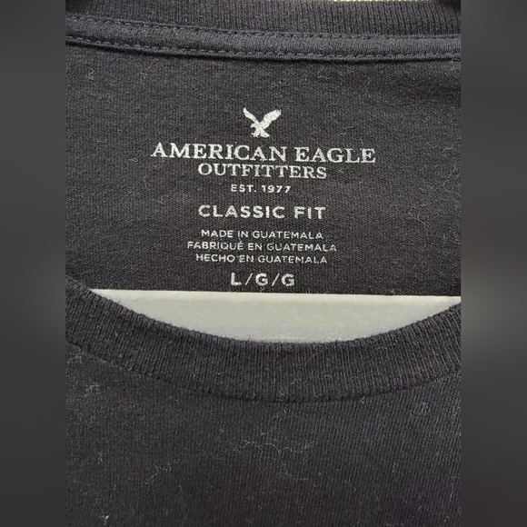 American Eagle long sleeve logo tee - Picture 2 of 3